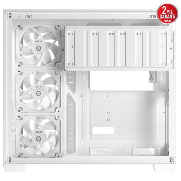 ASUS A32 PLUS M-ATX 3.2 GEN 2X1 TYPE C PORTU VE 360MM AIO CPU SOĞUTUCU & 420MM EKRAN KARTIYLA UYUMLU BEYAZ