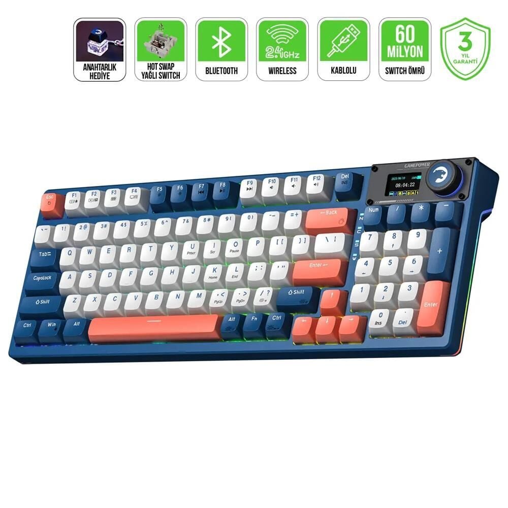 HADRON M1 PRO Klavye Mouse Dönüştürücü 5.0 Type-C Siyah