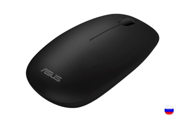 Asus W5000 Rusça Kablosuz Klavye-Mouse Set Siyah (W5000-Rus-Syh)