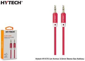 Megatech  1m Siyah 3.5mm Stereo Ses Kablosu