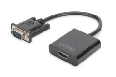 DIGITUS DA-70473 VGA HDMI  ÇEVİRİCİ +SES FHD
