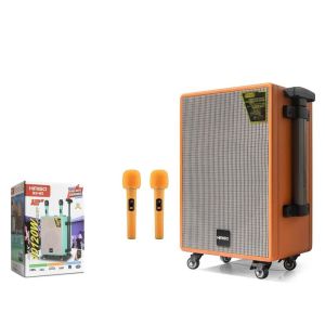 Kimiso QSW3 Bluetooth Speaker 12'' 420-280-600MM  Usb - Fm - Tf - Aux - Tws - Bluetooth