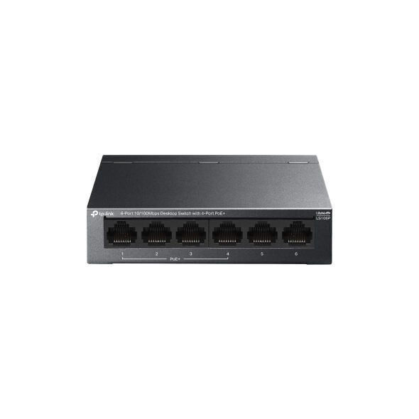TP-LINK LS106P 6PORT 10/100 YÖNETİLEMEZ POE SWITCH