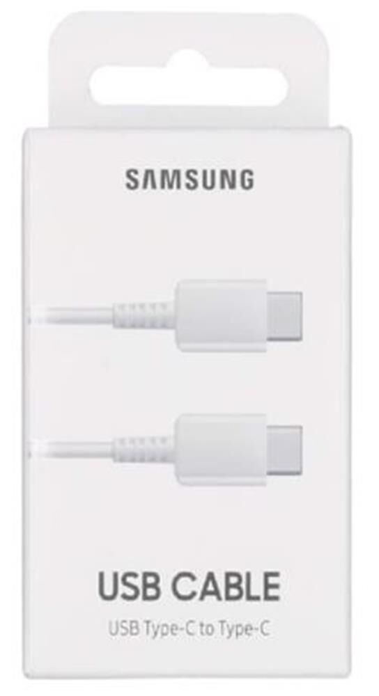Samsung EP-DA705 Type-C To Type-C 25W Data ve Şarj Kablo Beyaz