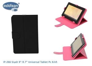 Addison IP-266 Siyah 9''-9.7'' Universal Tablet Pc Kılıf