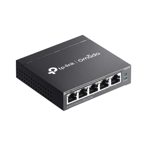 TP-LINK OMADA ES205GP 5PORT YÖNETİLEBLR 65W POE
