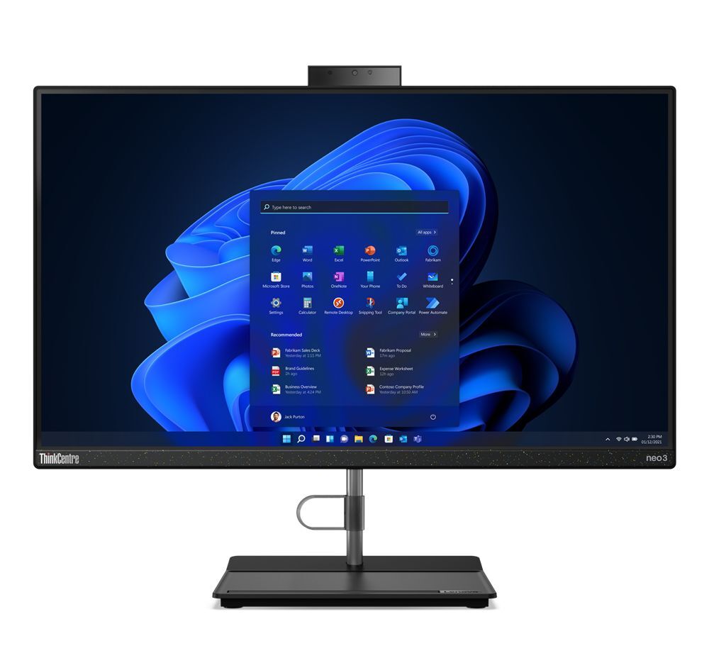 LENOVO NEO 30A 12B30062TX AIO i5-12450H 8GB 256GB SSD 21.5'' FDOS