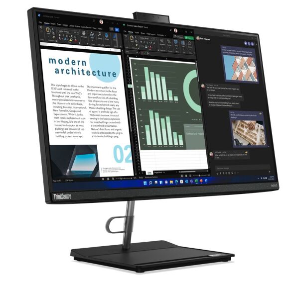 LENOVO NEO 30A 12B30062TX AIO i5-12450H 8GB 256GB SSD 21.5'' FDOS