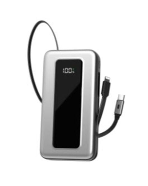S-link IP-G20M 20000mAh PD65W Makaralı Siyah LCD Taşınabilir Pil Şarj Cihazı Powerbank