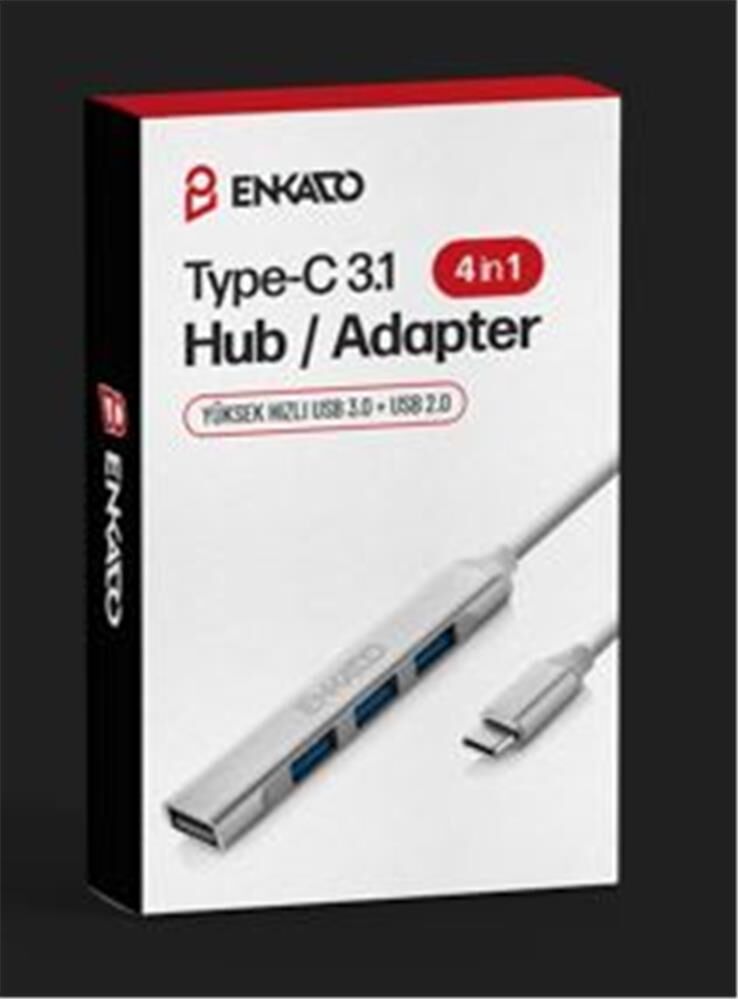 ENKADO EKD-TP50 TYPE-C USB 3,1 TO 4in1 PORT USB ADAPTÖR