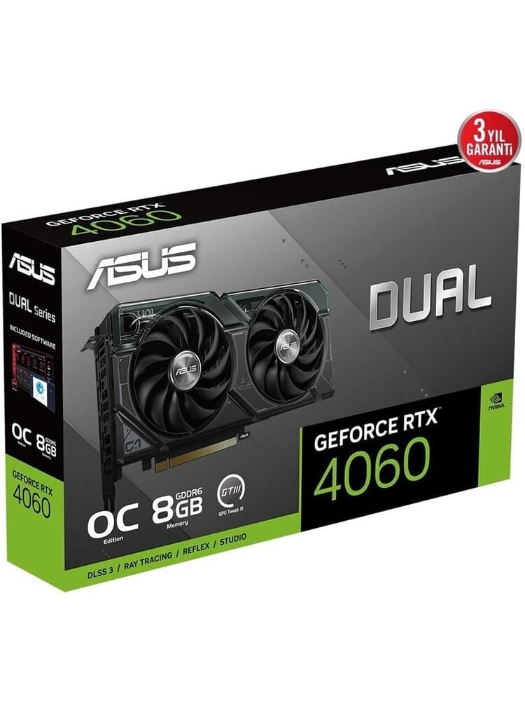Afox Geforce GTX1660TI 6gb 192bit AF1660TI-6144D6H4 Dp DVI HDMI Atx Dual Fan Retail Pack Ekran Kartı