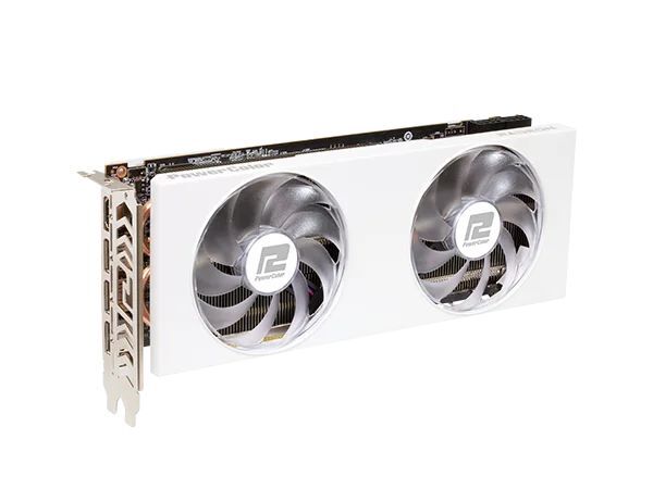 POWERCOLOR RX7700XT 12G-P/WHITE GDDR6 192BIT