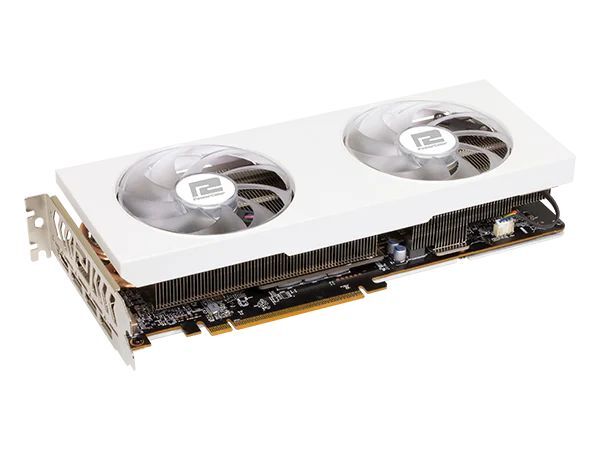 POWERCOLOR RX7700XT 12G-P/WHITE GDDR6 192BIT