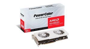 POWERCOLOR RX7700XT 12G-P/WHITE GDDR6 192BIT