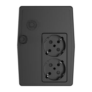 S-link MIGHT U60 600VA UPS 12V7Ah-1 360W Siyah Line-Interactive Kesintisiz UPS Güç Kaynağı