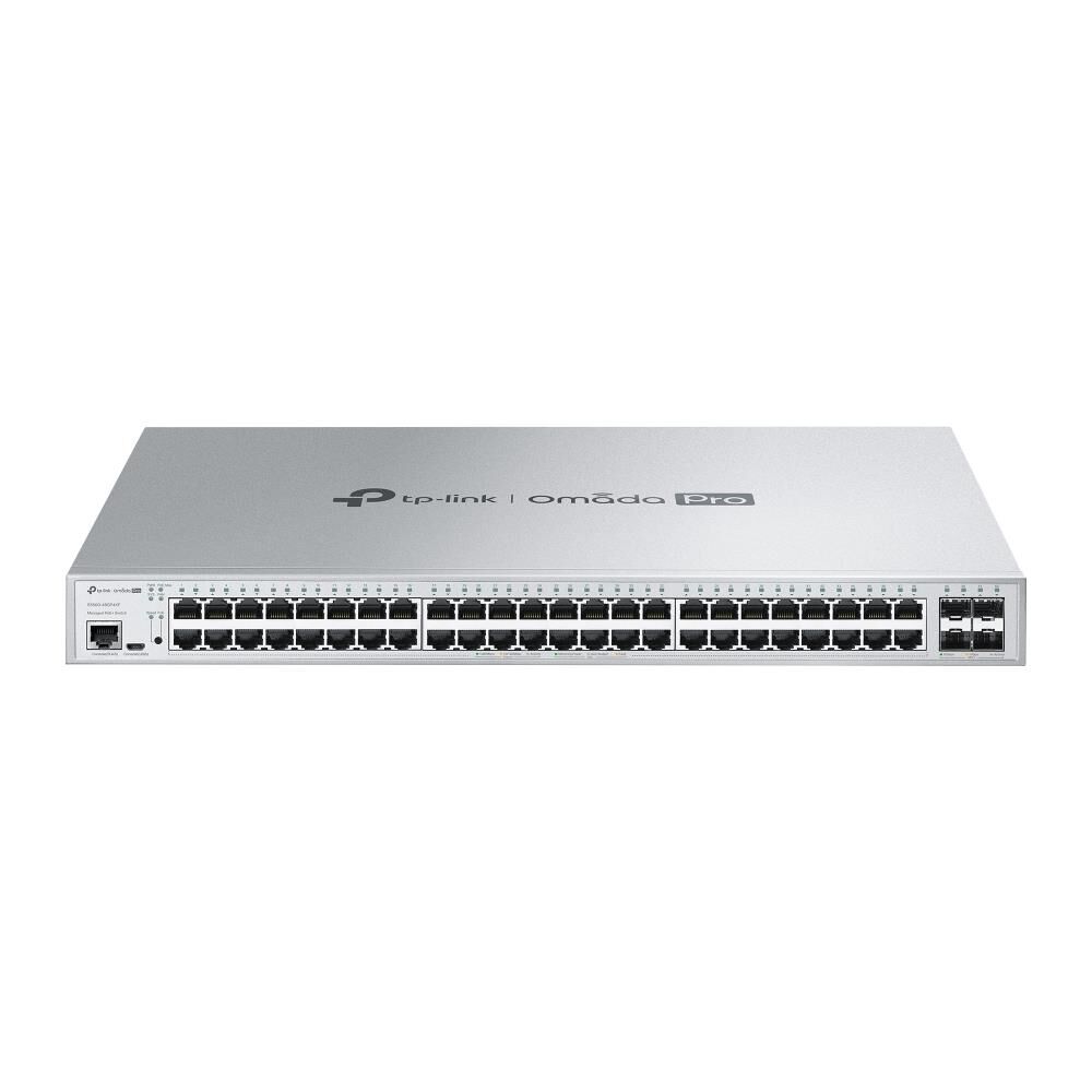 Omada Pro S5500-48GP4XF 48 Port 10-100-1000 Mbps Poe+ Yönetilebilir Switch 4 Port SFP