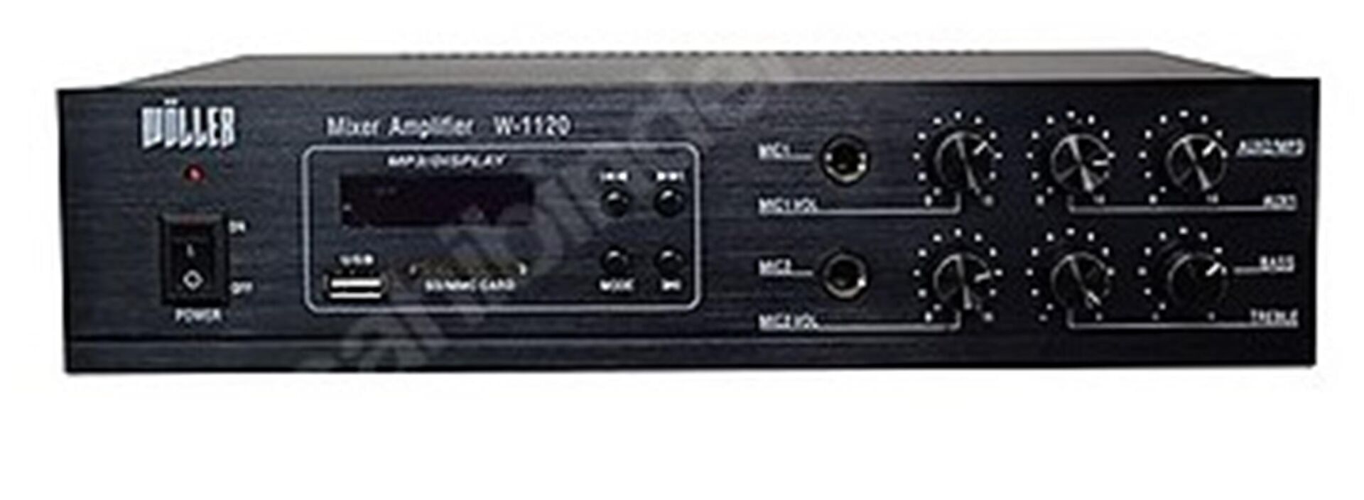 Wöller W-1120 80W 100V Mikser Amplifikatör