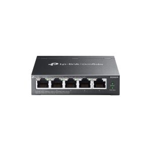 Omada Tp-Link ES205GP 5 Port 10-100-1000 Poe+ 65W Cloud Switch