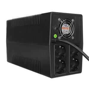 S-link MIGHT U150 1500VA UPS 12V9Ah-2 900W Siyah Line-Interactive Kesintisiz UPS Güç Kaynağı