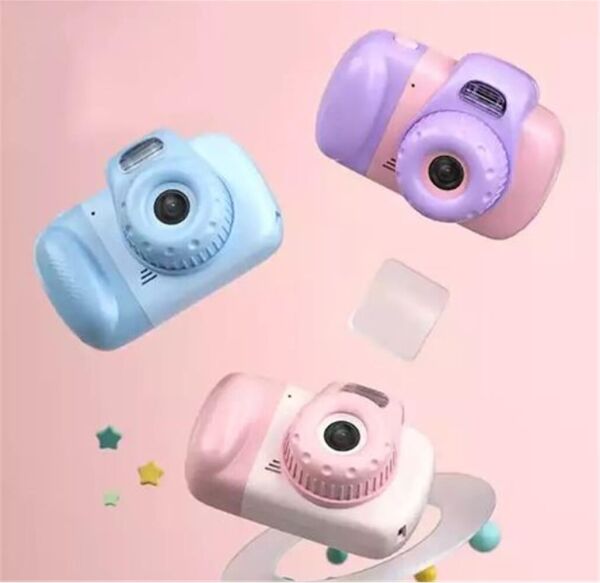 WowKids K24 Çocuk Fotoğraf ve Video Çekebilen Çocuk Eğlence Purple Fotoğraf Makinesi