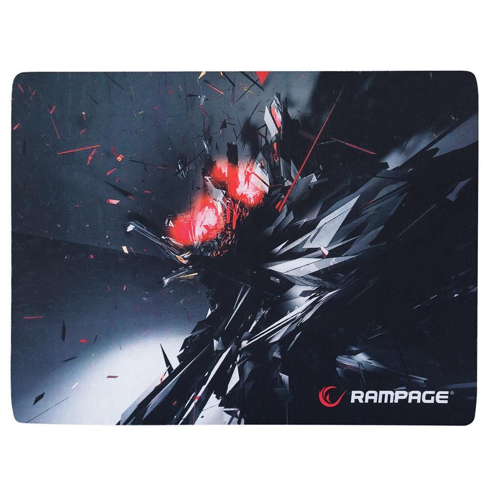 Rampage Pulsar Pro M 350x290x4mm Dikişli Neutral Kumaş Siyah Gaming Mouse Pad