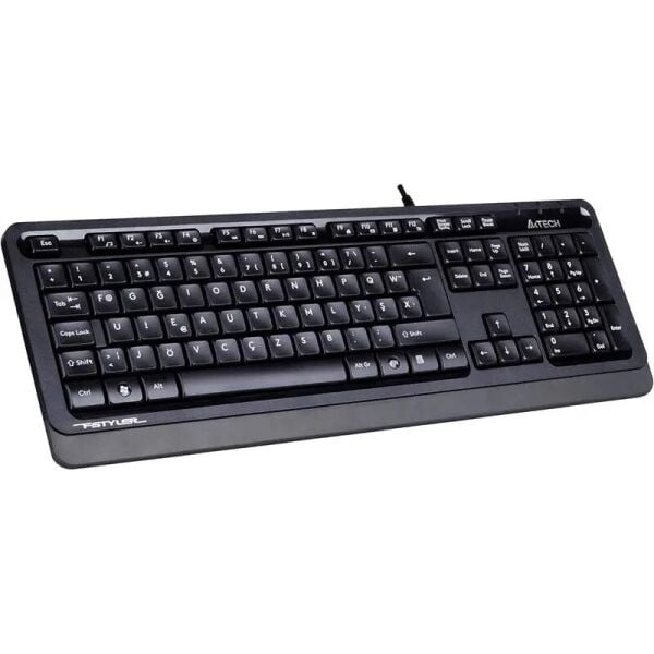 A4 TECH FK10 F TR MM GRİ/SİYAH USB KABLOLU KLAVYE