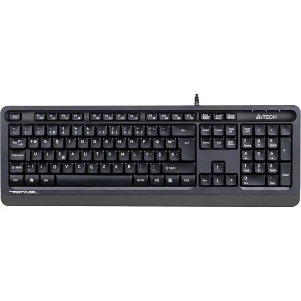 A4 TECH FK10 F TR MM GRİ/SİYAH USB KABLOLU KLAVYE