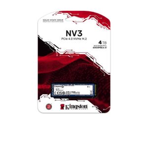 Kingston 4TB NV3 SNV3S-4000G 6000-5000MB-s PCI-Express 4.0 M.2 2280 Ssd Disk