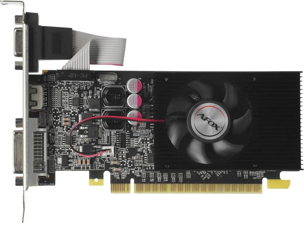 Afox Geforce Gt610 2gb Ddr3 64bit AF610-2048D3L5-V3 DVI HDMI VGA LP Single Fan Ekran Kartı