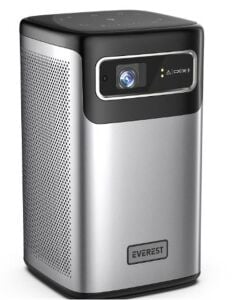 Everest PJ-DLP21 Gri 8000mAh Odaklamalı 960-540 4K 5400 Lümen Android 9.0 Dokunmatik DLP Projeksiyon