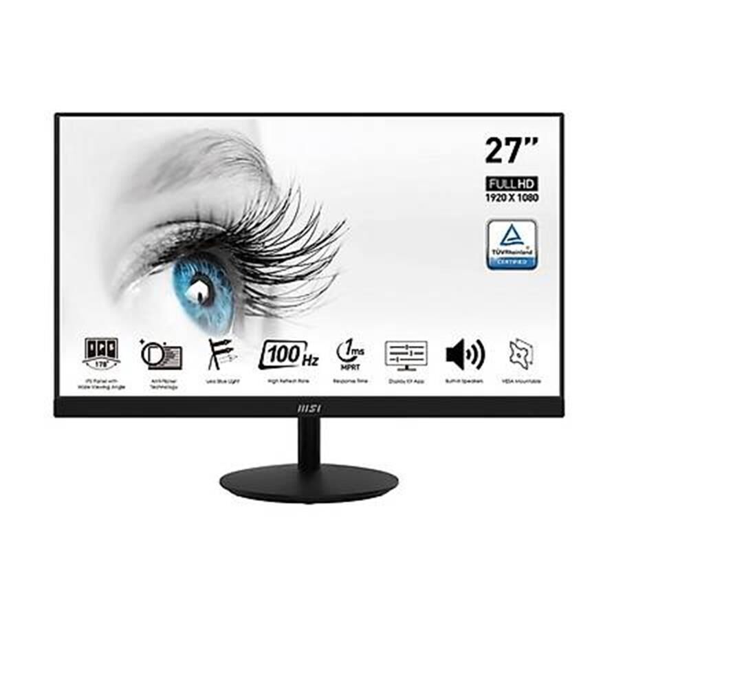 Msi 27'' Pro MP271A 1920x1080 100Hz 1ms HDMI VGA DP IPS Monitör