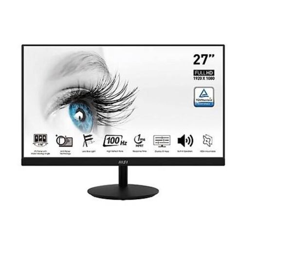 Msi 27'' Pro MP271A 1920x1080 100Hz 1ms HDMI VGA DP IPS Monitör