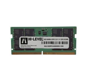 Hi-Level HLV-SOPC44800D5-16G 16GB (1x16GB) DDR5 5600MHz CL40 Notebook Ram (Sodimm)