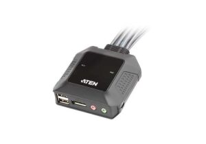 ATEN CS22DP-AT 2-PORT USB DISPLAYPORT CABLE KVM SWITCH(Kopya)