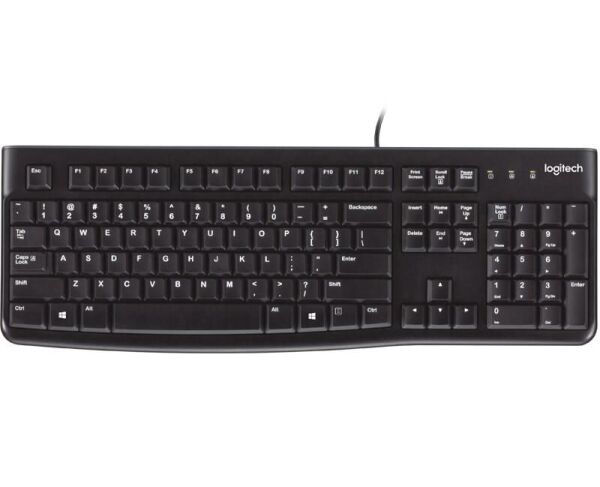 LOGITECH K120 Q USB KABLOLU KLAVYE SİYAH 920-002505