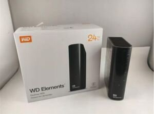 Wd 24TB Elements 3.5'' WDBWLG0240HBK-EESN Siyah Harici Disk