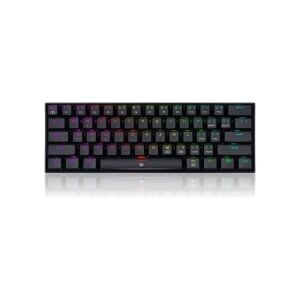 REDRAGON K630 RGB DRAGONBORN BLUE SWITCH %60 Q TR MEKANİK OYUNCU KLAVYESİ SİYAH