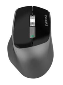 Everest SM-BT24 Usb Metalik Siyah 2in1 Bluetooth ve 2.4GHz Kablosuz Mouse