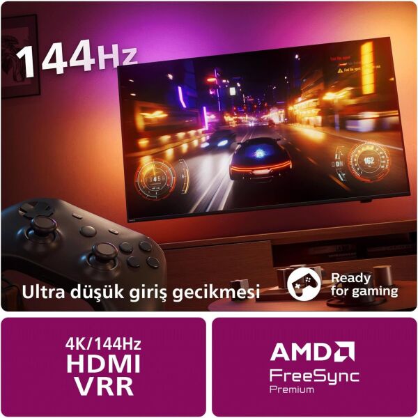 PHILIPS 65PUS8909 4K ULTRA HD 65'' 165 EKRAN UYDU