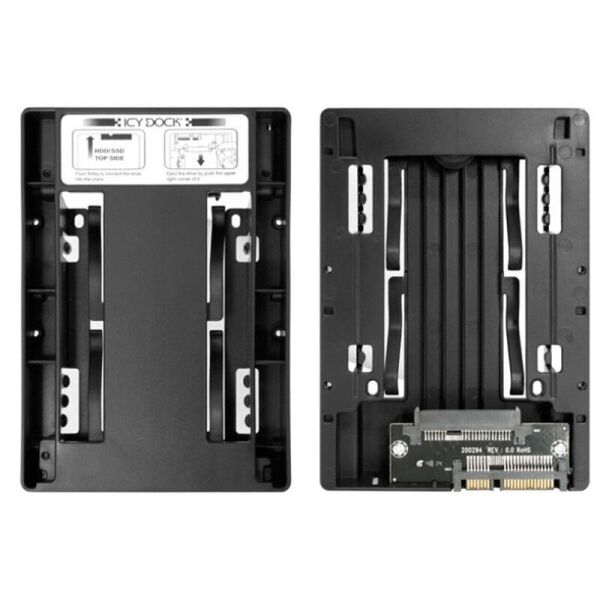 LENOVO ICY DOCK 3.5 INC DEN 2.5 INC SATA ÇEVİRİCİ KIZAK MB882SP-1S-3B (ST50 V3 7DF31001EA)