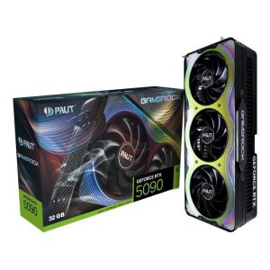 Palit Nvidia GeForce RTX5090 GAMEROCK 32GB 512Bit GDDR7 NE75090019R5-GB2020G Ekran Kartı
