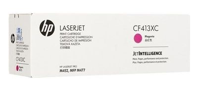HP CF413XC Magenta Kırmızı Yüksek Kapasite 5.000 Sayfa Toner Taahhütlü Proje Ürünü