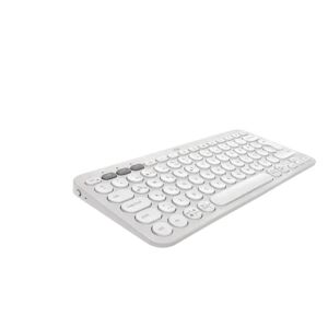 LOGITECH K380S PEBBLE KEYS BEYAZ 920-011860  2 ÇOKLU CİHAZ ÖZELLİKLİ BLUETOOTH TÜRKÇE Q KLAVYE