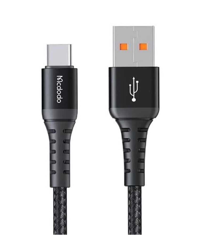 MCDODO CA-2271 USB-A TO Type-C Q.C 4.0 Hızlı Data-Şarj Kablosu 1M - Siyah