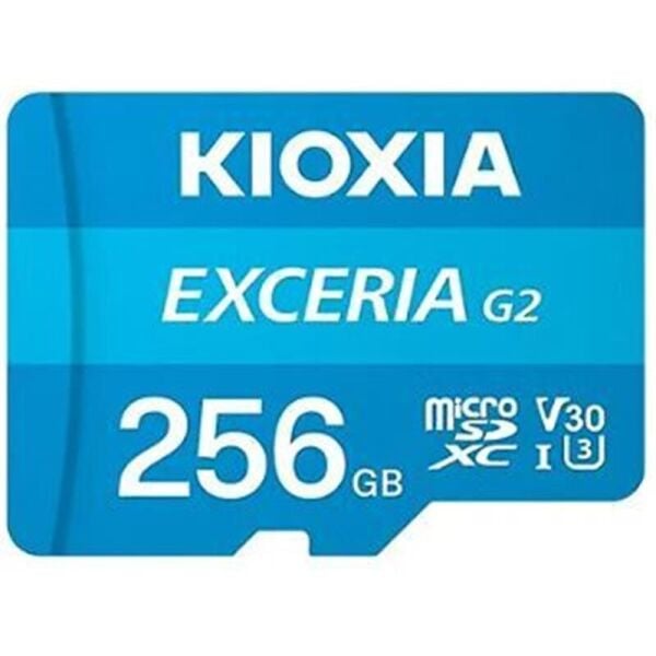 256 GB KIOXIA EXCERIA MICRO SD C10 LMEX2L256GG2