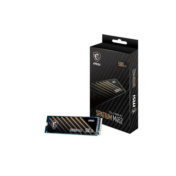 Msi 500GB Spatium M452 PCIe 4.0 NVMe M.2 (3600MB Okuma - 3100MB Yazma) Ssd Disk