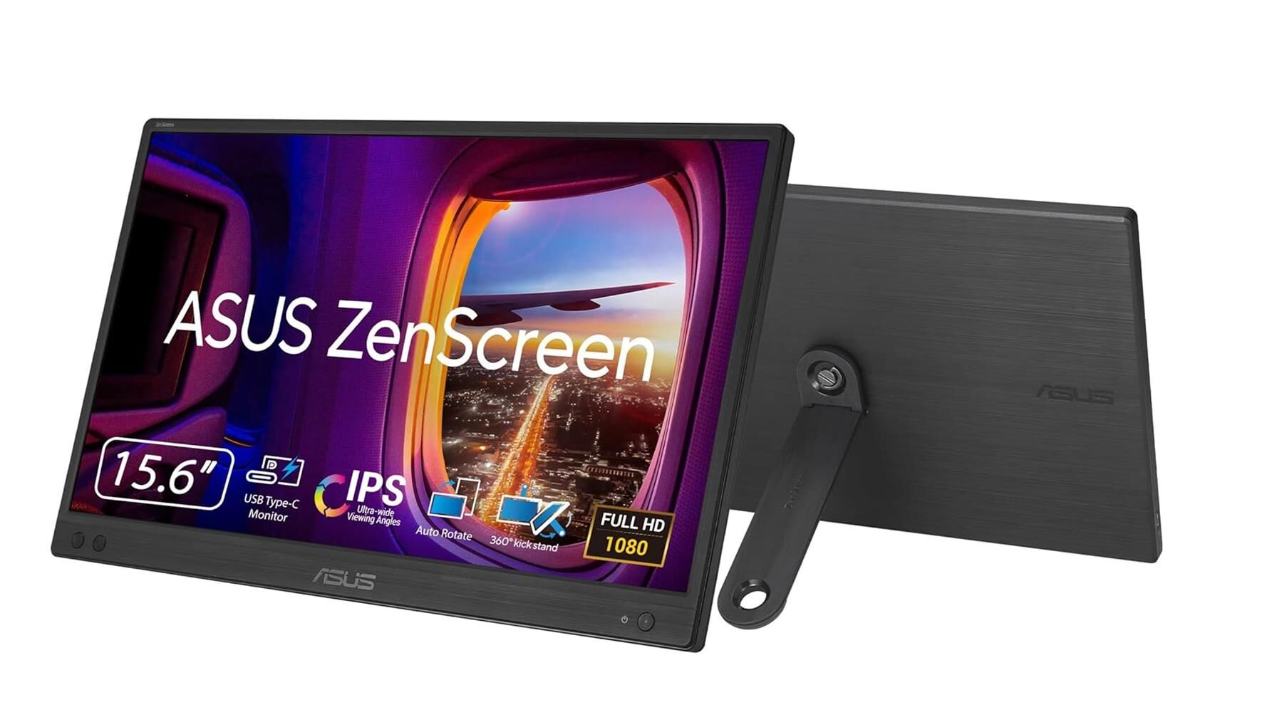 Asus 15.6'' ZenScreen MB166CR 15.6 IPS 1920x1080 5ms USB-C Mat Ekran Taşınabilir USB Monitör