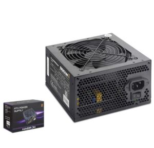 HADRON HD424 PC Power Supply Güç Kaynağı 650W 12 cm Fan ATX 80 Plus Siyah
