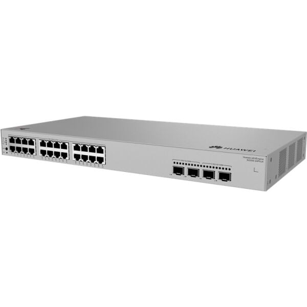 HUAWEI EKITENGINE S220S-24LP4JX 24 PORT GIGABIT+2X2.5GB 2X10G SFP+ YÖNETİLEBİLİR L3 195W POE RACKMOUNT SWITCH