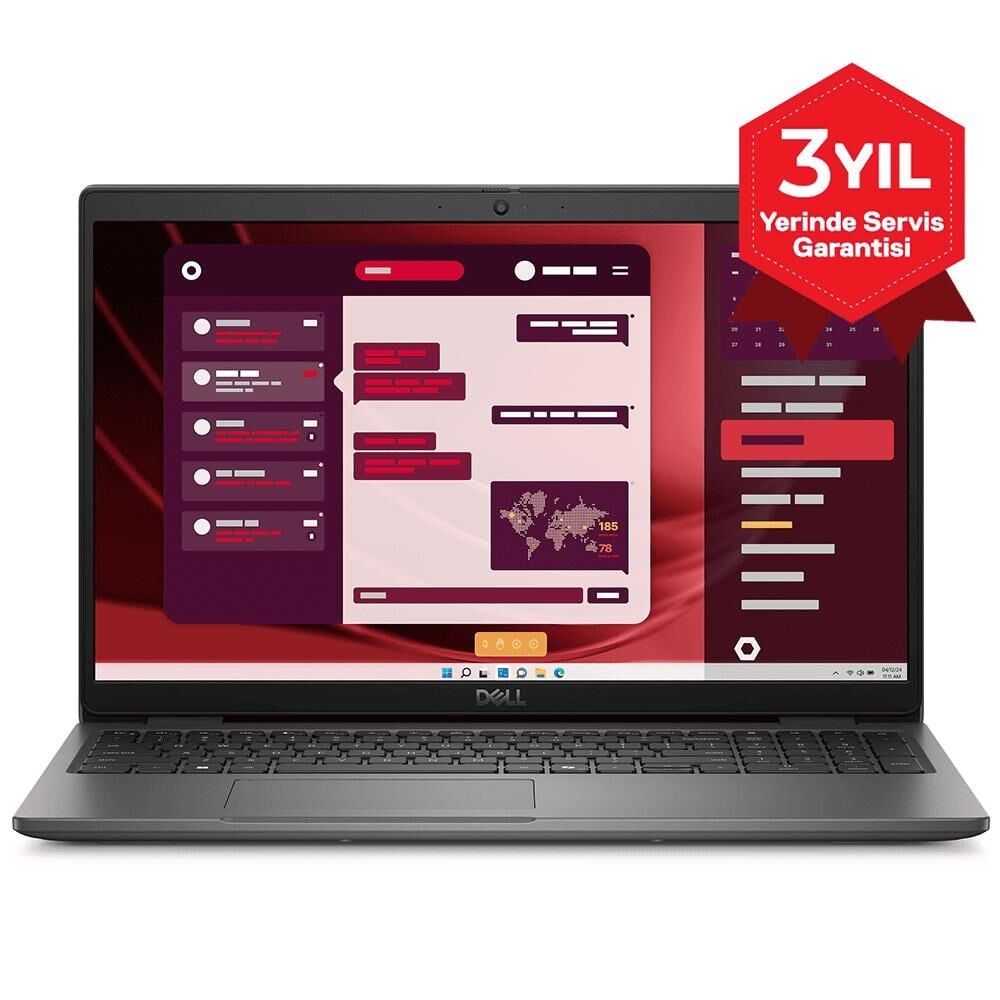 Dell Latitude 3550 i7-1355U 16GB 512GB 2GB MX570A 15.6 XCTOL355015EMEA-VGA-V2 FHD Ubuntu Notebook